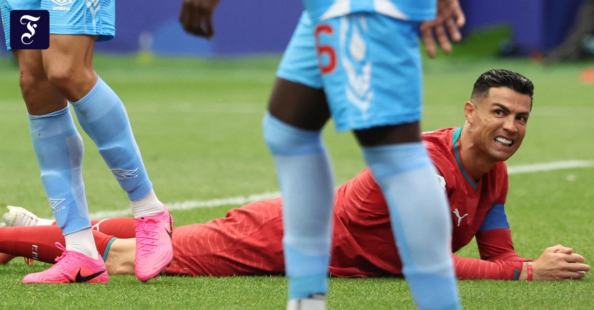 1:1 gegen Kongo: Ronaldos Portugiesen enttäuschen
