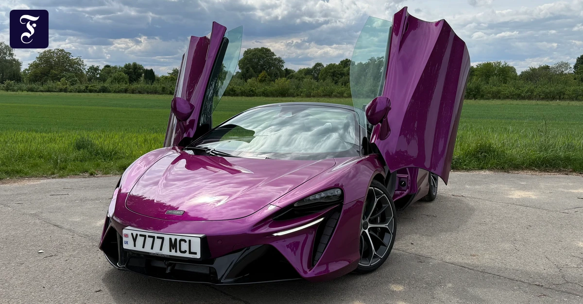 McLaren Artura Spider: Eiliges Arzneimittel