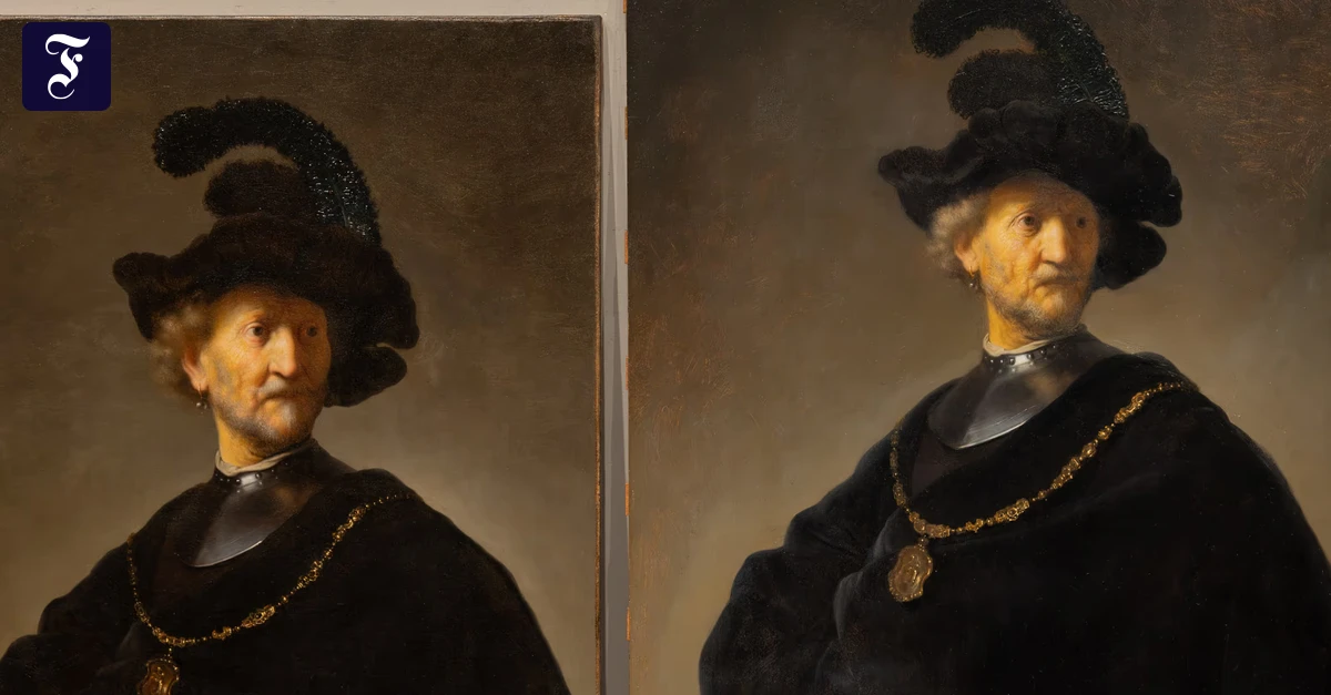 Ein Bild, zwei Versionen: Doch beide von Rembrandt?