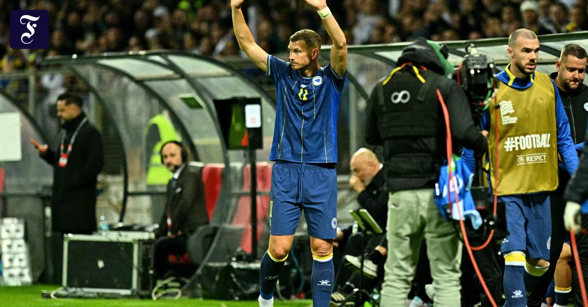 Edin Dzeko Retires From Bosnia-Herzegovina After 152 Caps