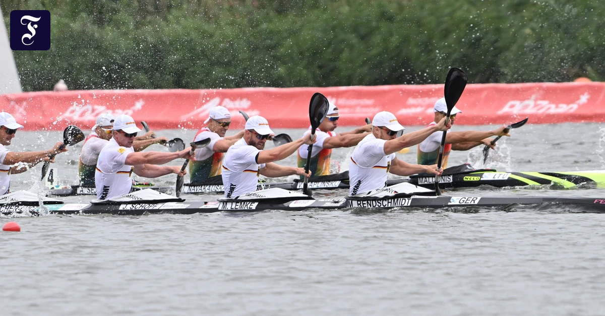 Drei Medaillen zum Start: Deutschem Kanuteam gelingt goldener WM-Auftakt