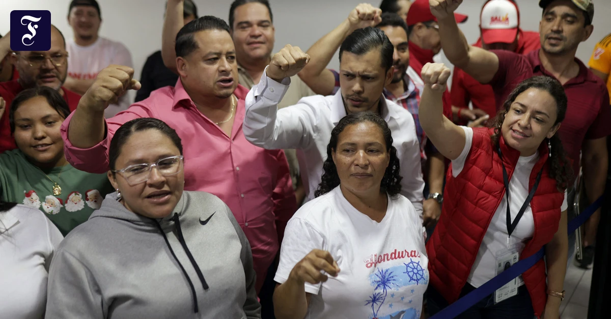 Pr sidentenwahl In Honduras Zwei Konservative Kopf An Kopf FAZ