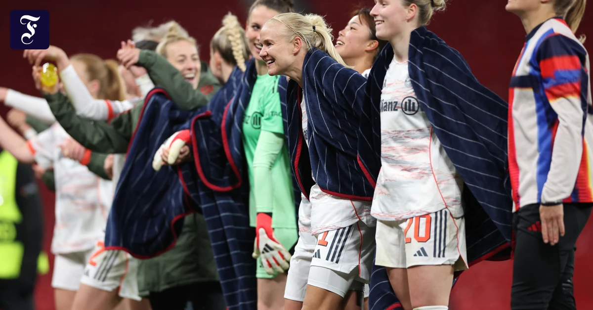 UEFA Champions League: Bayern-Frauen gewinnen Viertelfinal-Hinspiel in Manchester