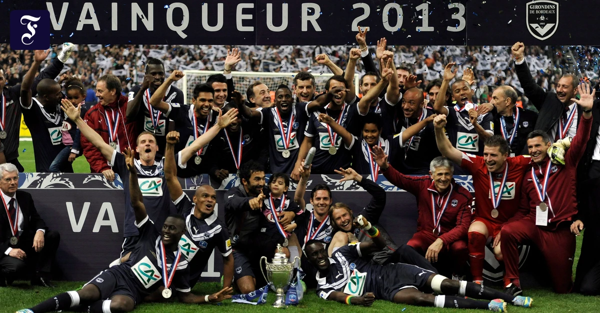 Französischer Fußball: Girondins Bordeaux in sechste Liga versetzt
