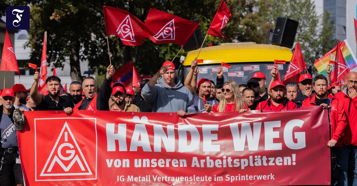 Tarifkonflikt: IG Metall fordert fünf Prozent mehr Lohn