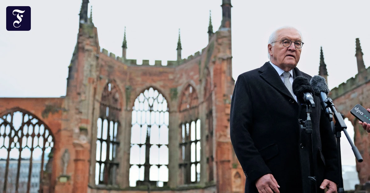 Staatsbesuch von Steinmeier: Coventry als Symbol für Europas Krieg und Versöhnung