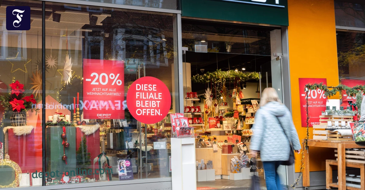 Business-Ticker: Betreiberin der Deko-Kette Depot kündigt alle Verträge