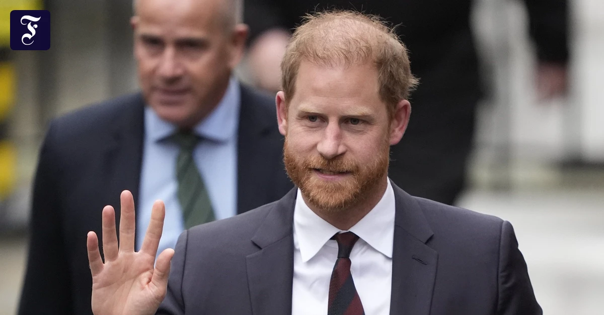 Britische Boulevardpresse: Prinz Harrys Klage zielt auch auf ihn selbst
