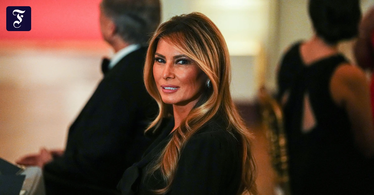 Melania Trump posts a picture with a Bad Bunny song on Instagram