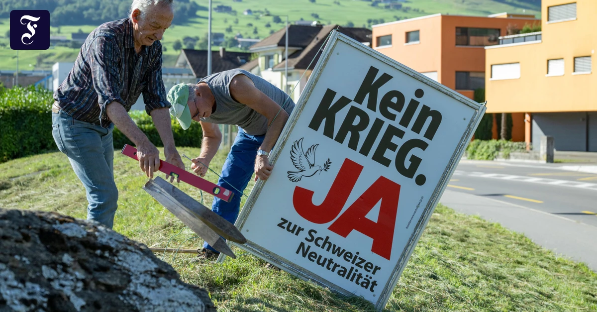 Abstimmung zur Neutralität: „Die Schweiz leidet unter einem Asterix-Syndrom“