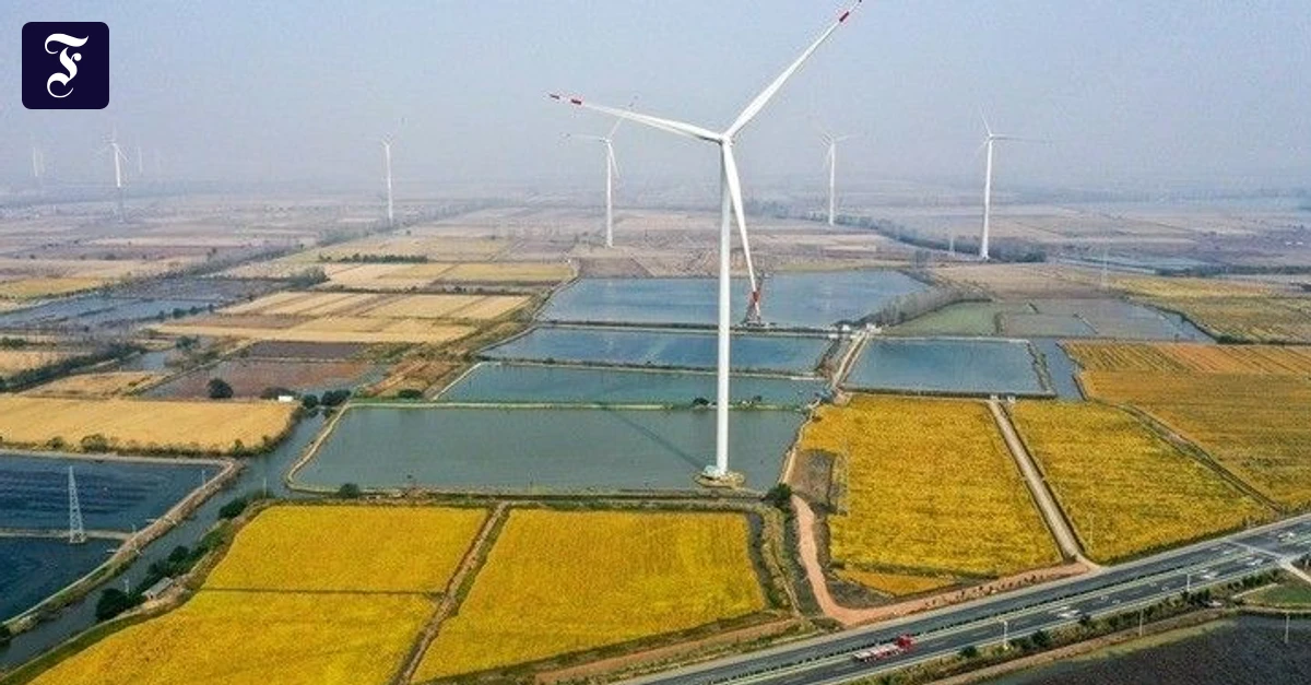 China trägt zur weltweiten Reduzierung der CO2-Emission bei | FAZ