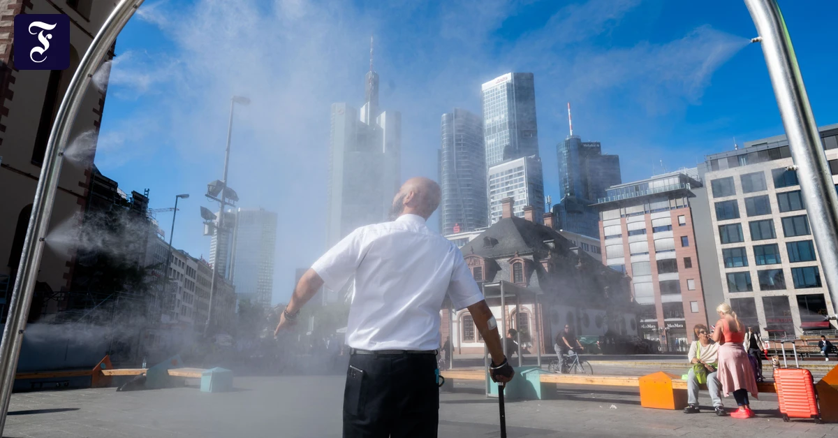 Hitzewelle in Frankfurt: „Wir dürfen nicht erst bei 40 Grad an Klimaschutz denken“