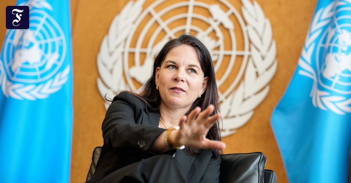 Annalena Baerbock: Kritik von USA und Russland an UN-Rolle