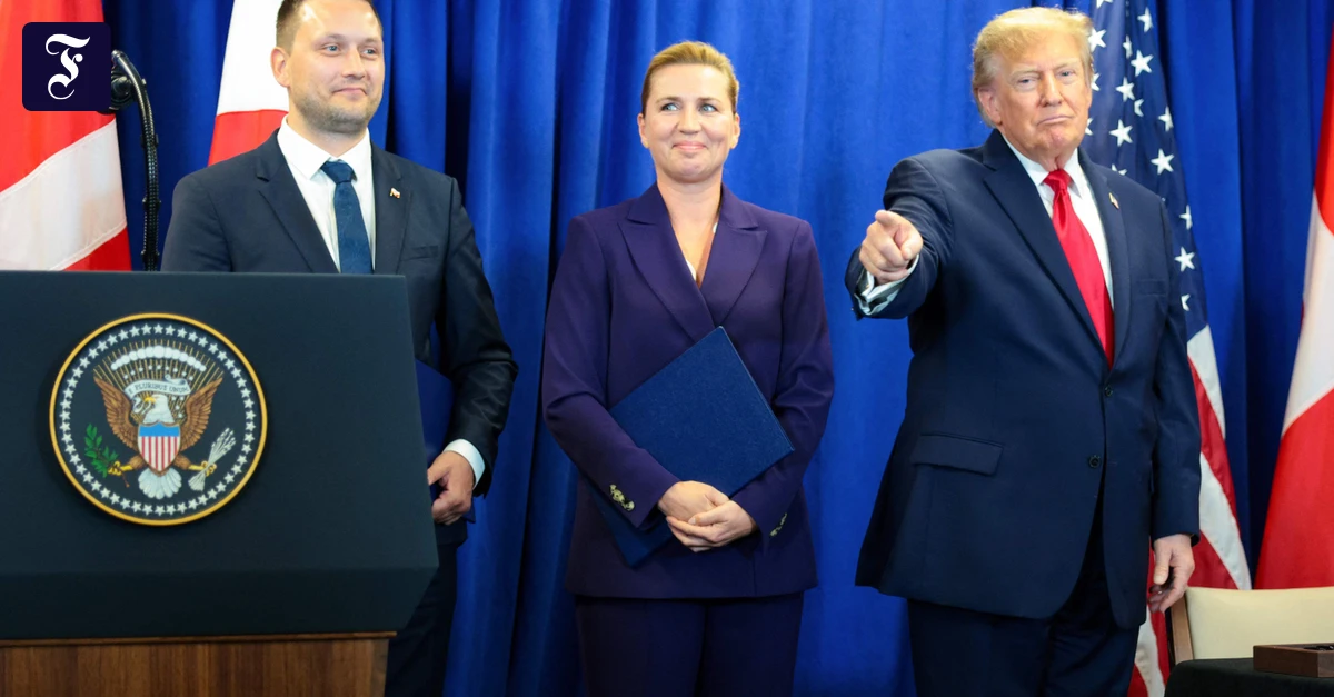 USA unter Trump: Trump kündigt schnellen Bau zweier Stützpunkte auf Grönland an