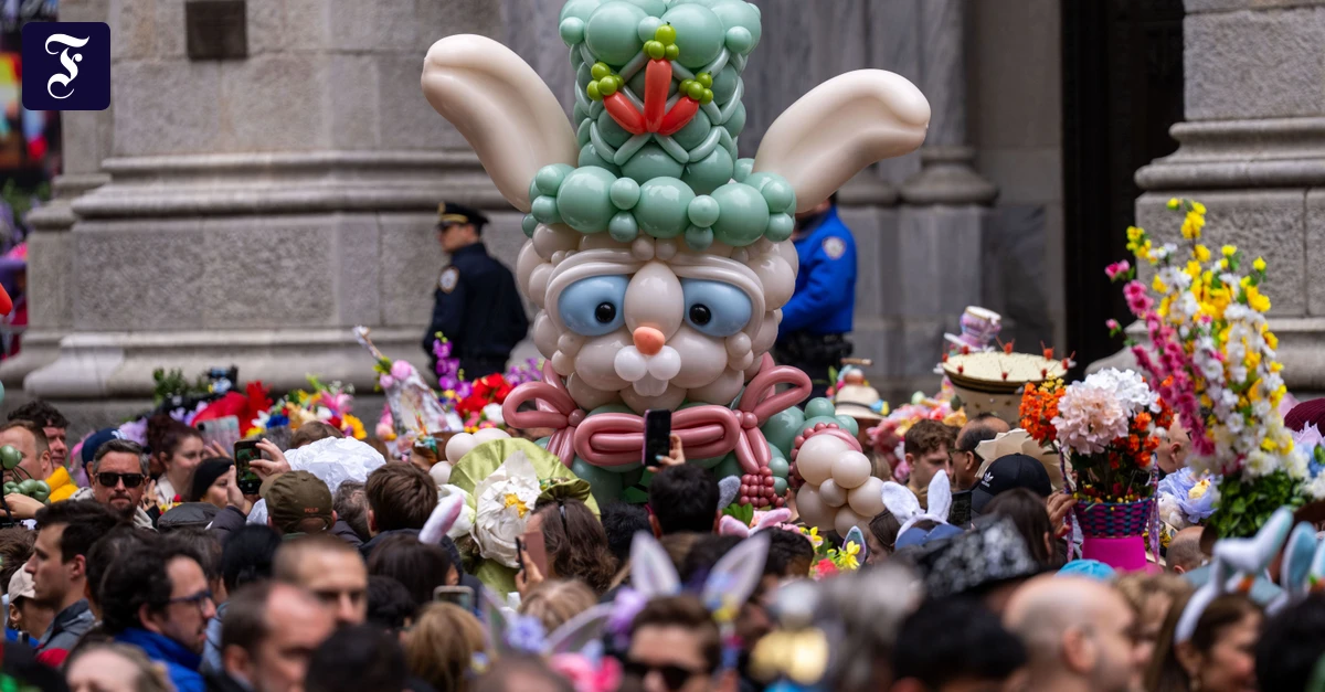 NEW YORK CITY: Großes Hasen-Happening in New York