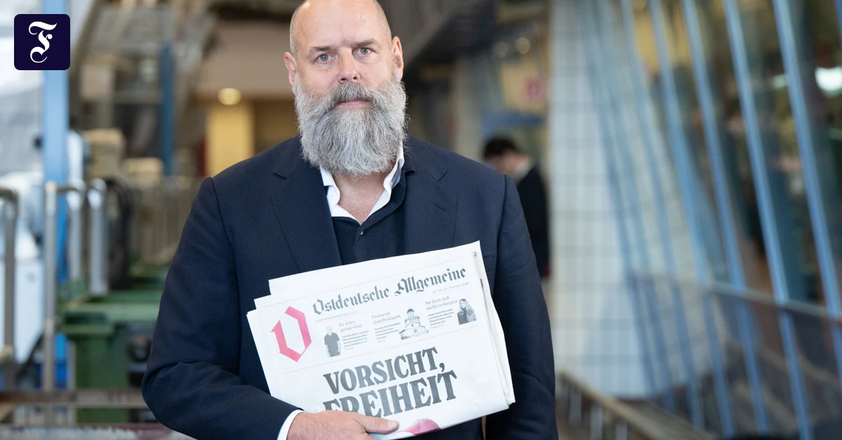 Verleger holger Friedrich: Da steckt jede Menge KI drin