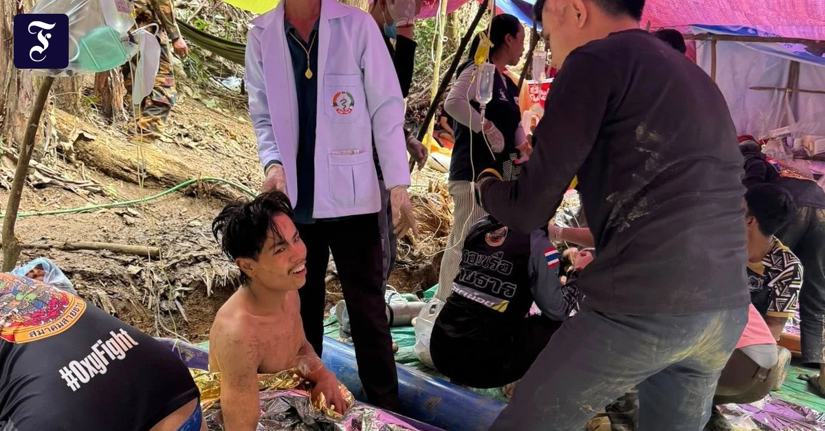 After more than a week: Gold miners rescued