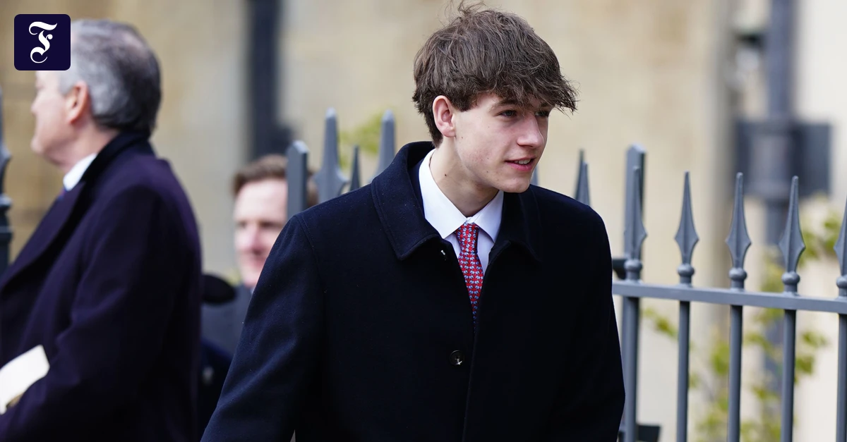 James Graf von Wessex begleitet William und &shy;Catherine zum Ostergottesdienst