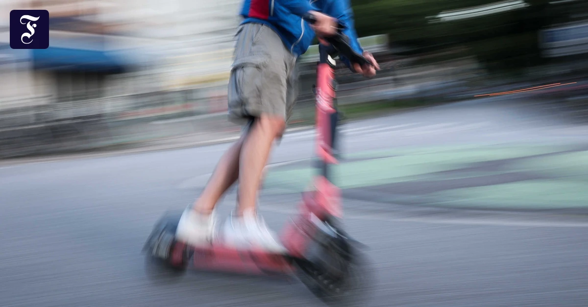 Rhein-Main-Liveblog: Tempo 100 auf dem E-Roller: Livestream überführt Raser