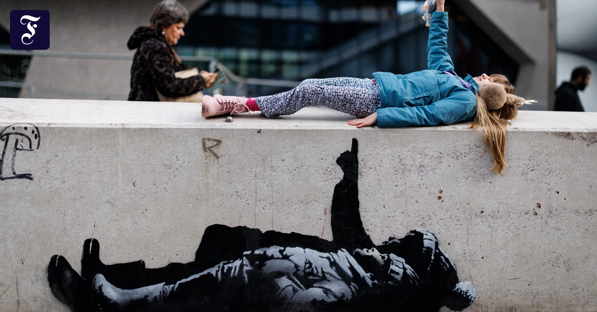 Streetart-K-nstler-Banksy-sorgt-in-London-f-r-Aufsehen