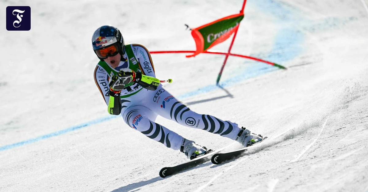Super-G: Emma Aicher auch nach Olympia in Topform