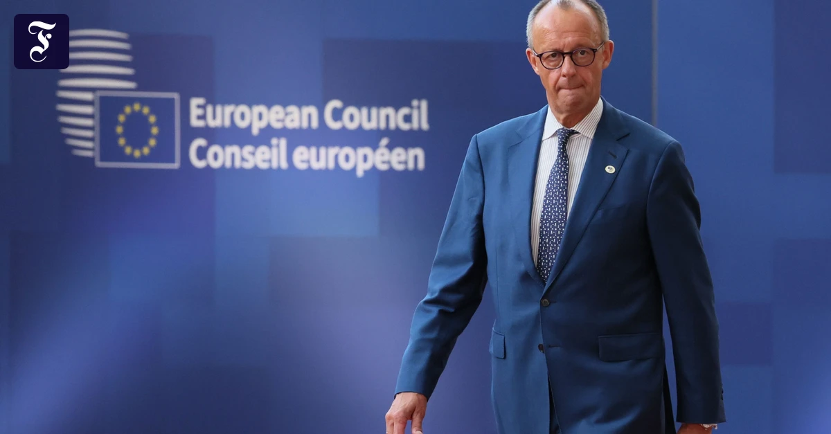Dispute over EU budget: What signal is Merz sending before the ...