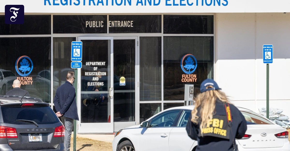 FBI durchsucht Wahlb&uuml;ro in Fulton County