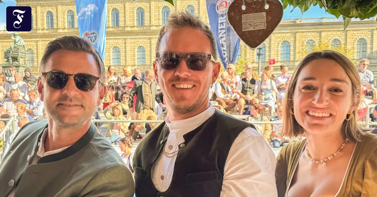 Mit Brilli auf der Wiesn: Was wollte Nagelsmann uns damit sagen?