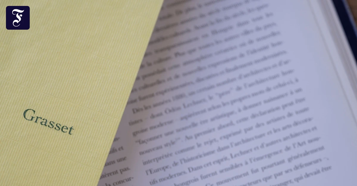 Grasset Publishing House: Authors Defend Themselves Against the Rightward ...