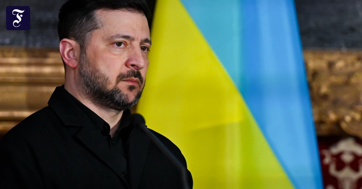 Liveblog UkraineKrieg: Selenskyj: USA knüpfen Sicherheitsgarantie an Ukraine-Rückzug aus Donbass