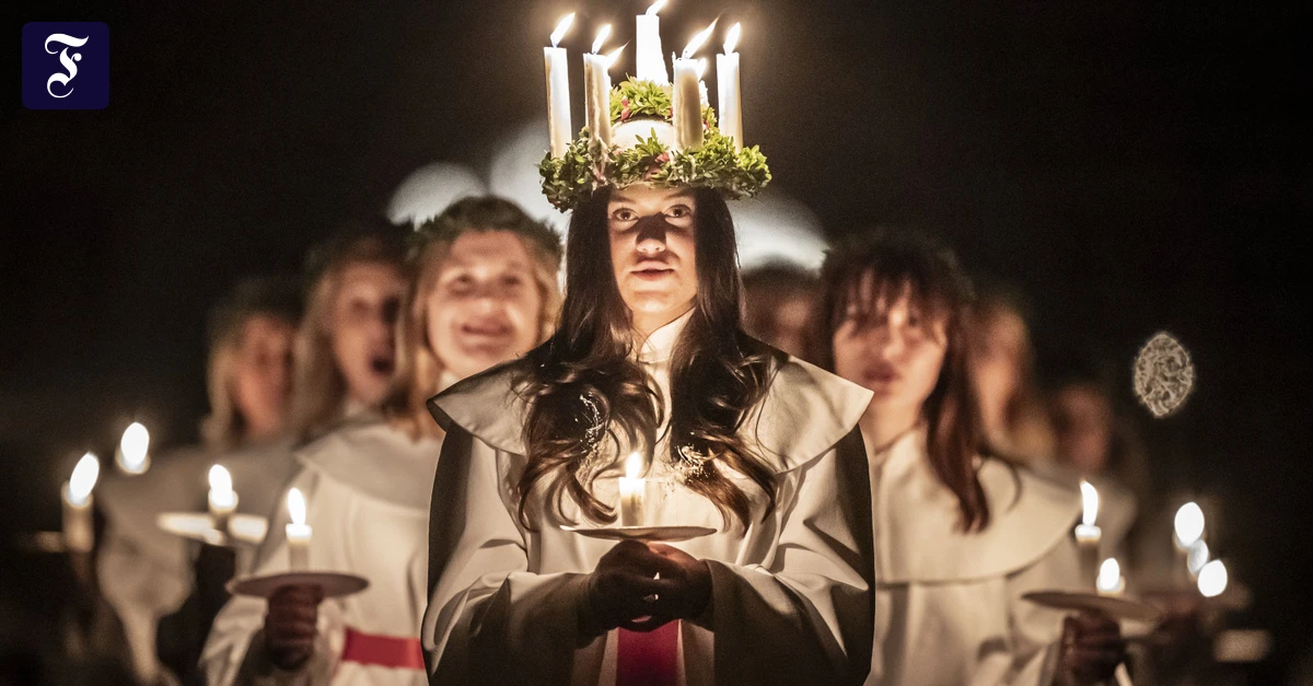 12 月 13 日のルシア祭: これがスウェーデンの伝統の起源です