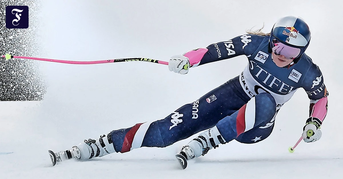 Lindsey Vonn mit Ski-Weltcup-Comeback in St. Moritz mit Knie-Teilprothese |  FAZ