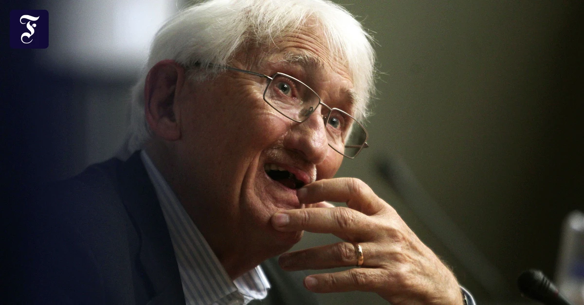 Zum Tod von Jürgen Habermas: Der Mann einer Epoche