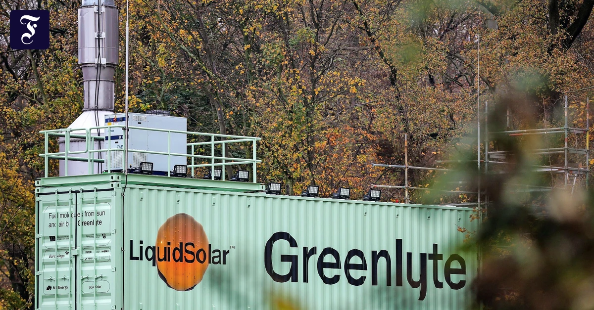 Start-up Greenlyte macht aus Klimagift neuen Panzer-Treibstoff