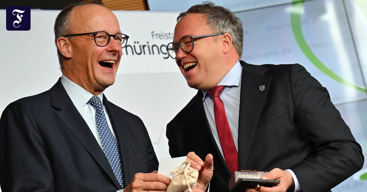 CDU Th&uuml;ringen: Was Merz und Voigt unterscheidet