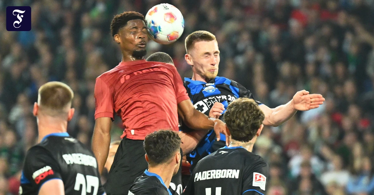 Paderborn and Hannover Draw 1-1 in Bundesliga Promotion Battle