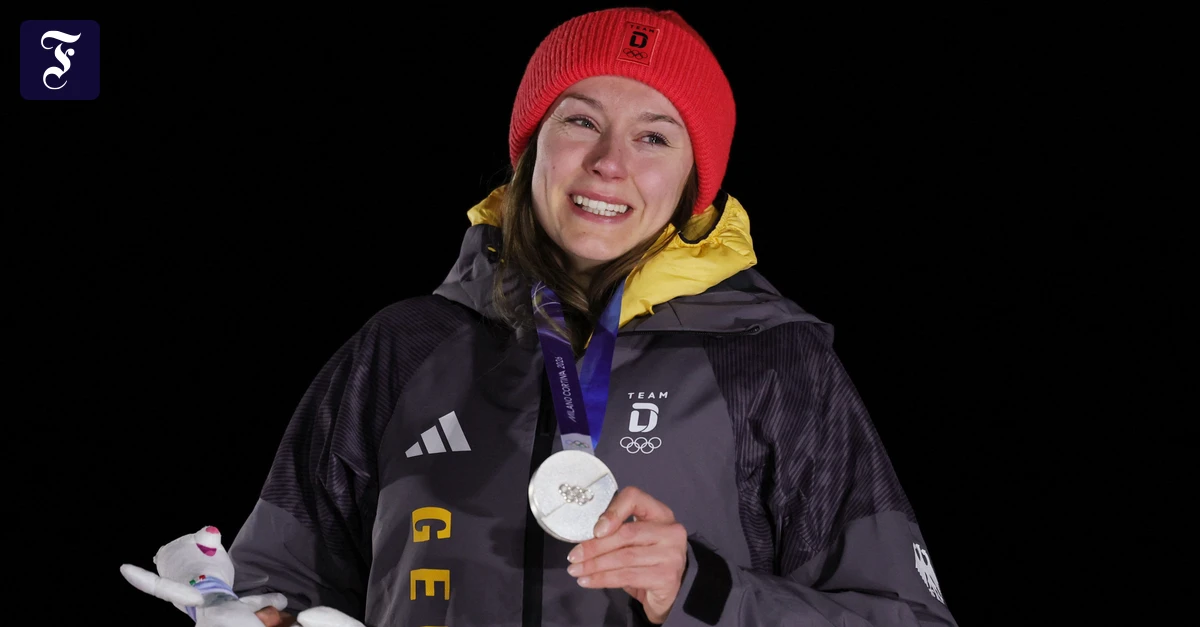 Laura Nolte gewinnt Silber: Weniger als ein Wimpernschlag von Gold entfernt