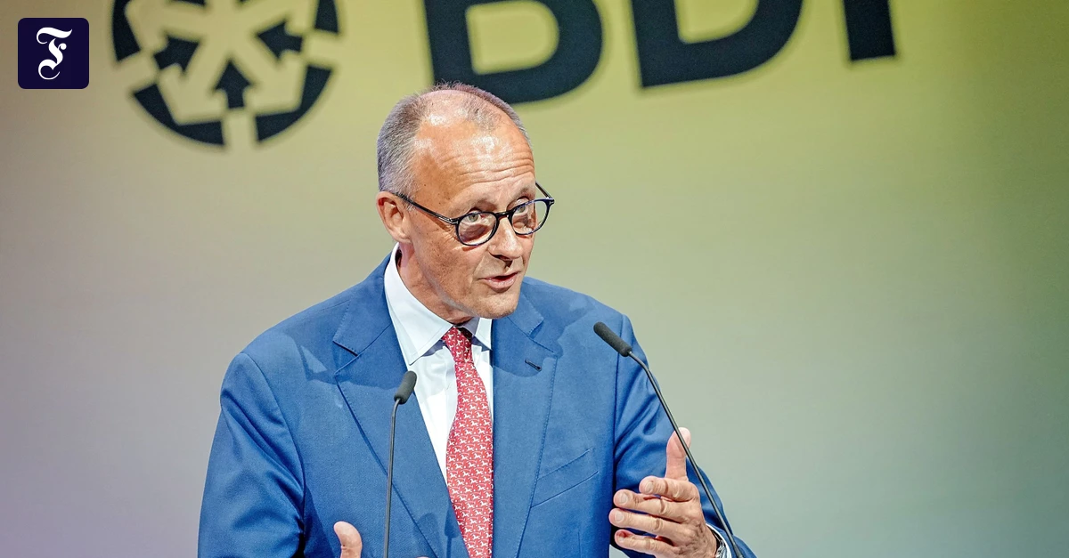 Gegen die Krisenstimmung: Merz will „weg vom Misstrauen“ | FAZ
