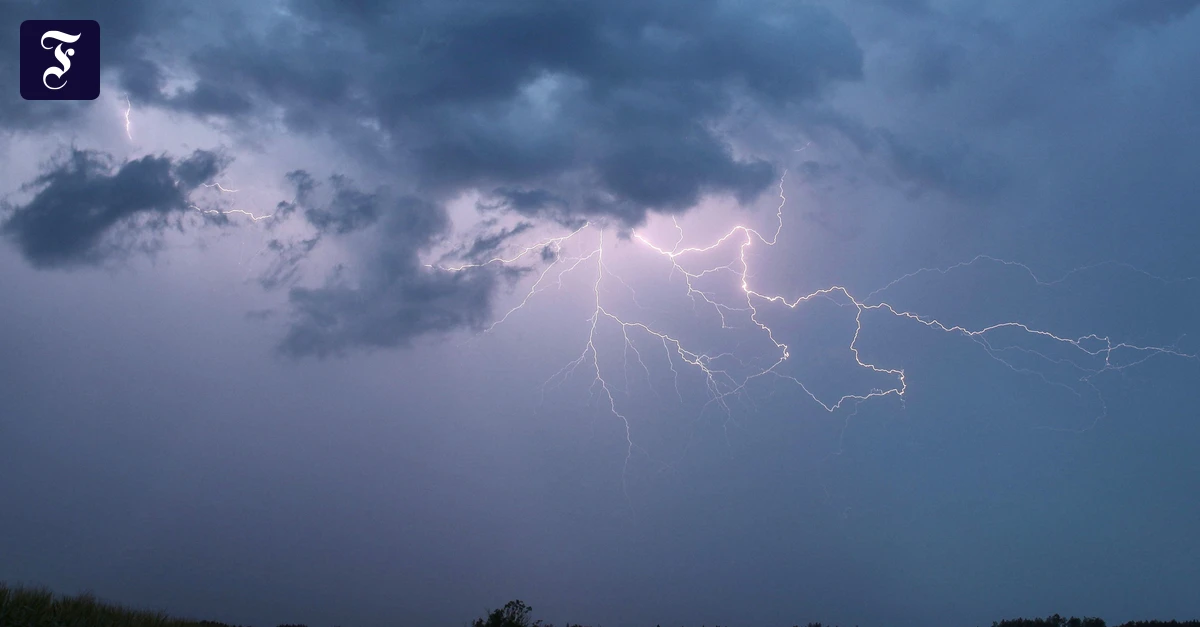 In vielen Regionen: Wetterdienst warnt abermals vor schweren Gewittern