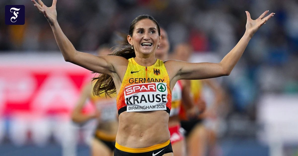 Gesa Krause Wins 3,000m Steeplechase Gold at European Athletics Championships, Olivia Gürth Takes Bronze