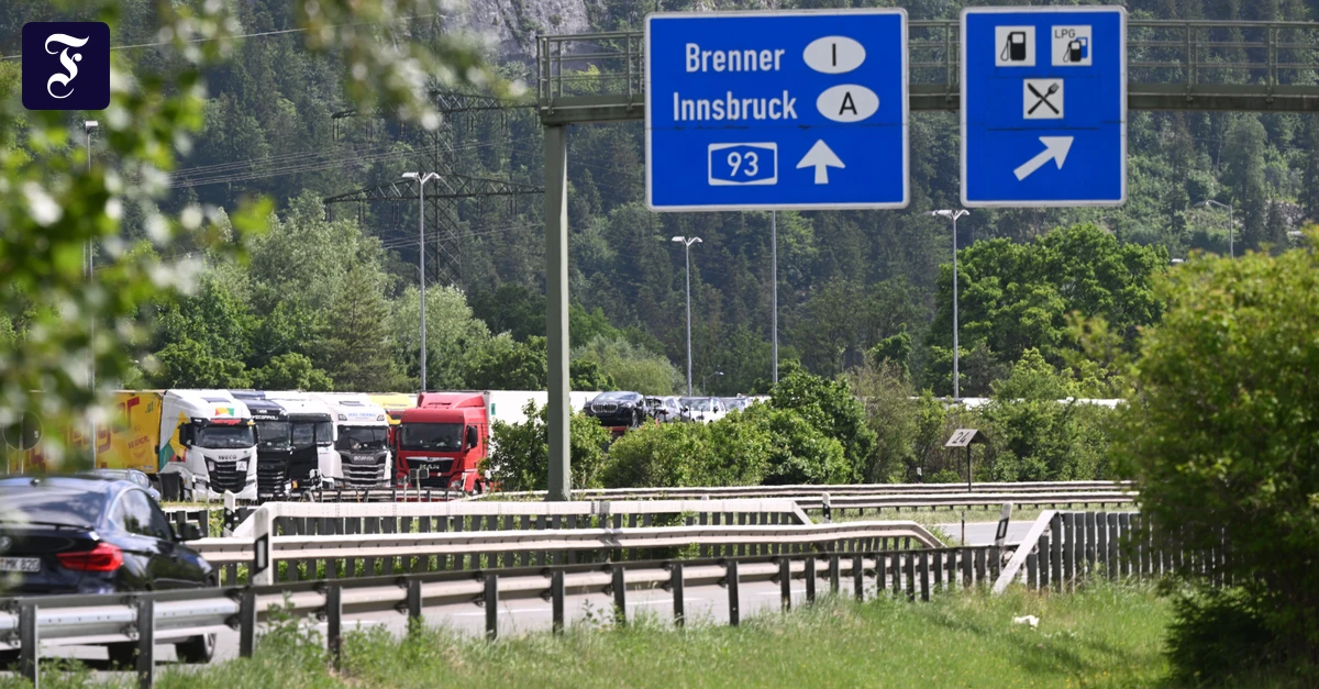 Autobahn A13: Brennerautobahn nach Protestaktion in Österreich wieder offen