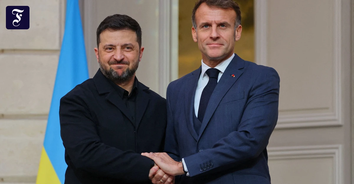 Krieg-in-der-Ukraine-Macron-empf-ngt-Selenskyj-am-Montag-in-Paris