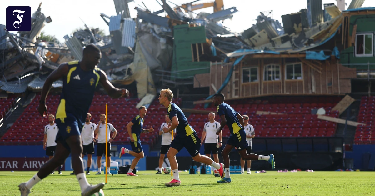 Liveblog Fußball-WM 2026: Schweden trainiert vor eingestürzter Tribüne