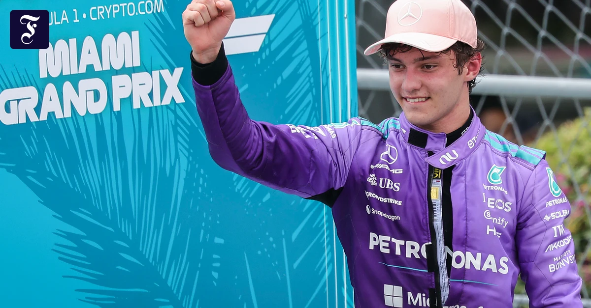 Formel 1 in Miami: Kimi Antonelli ist neuer Mercedes-Siegertyp | FAZ