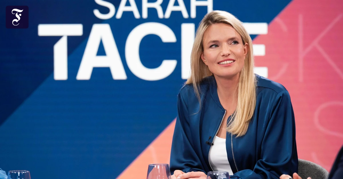 TV-Kritik: Sarah Tacke: Warum nicht einmal über Positivbeispiele reden?