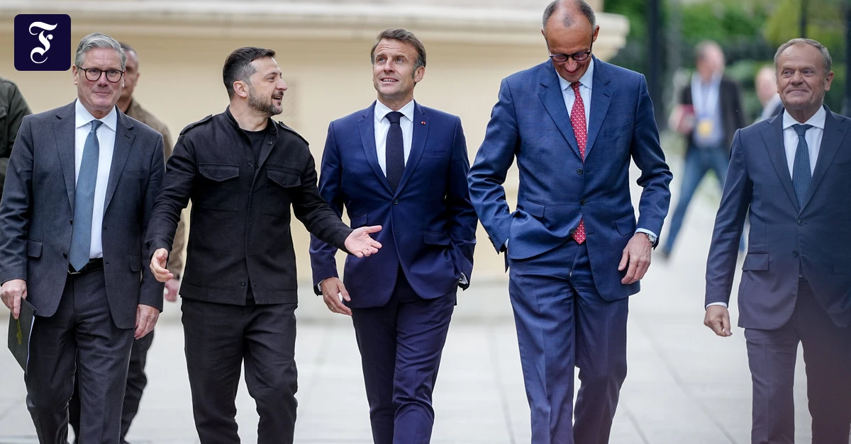 Krieg-in-der-Ukraine-Treffen-von-Selenskyj-Merz-Starmer-und-Macron-f-r-Montag-geplant