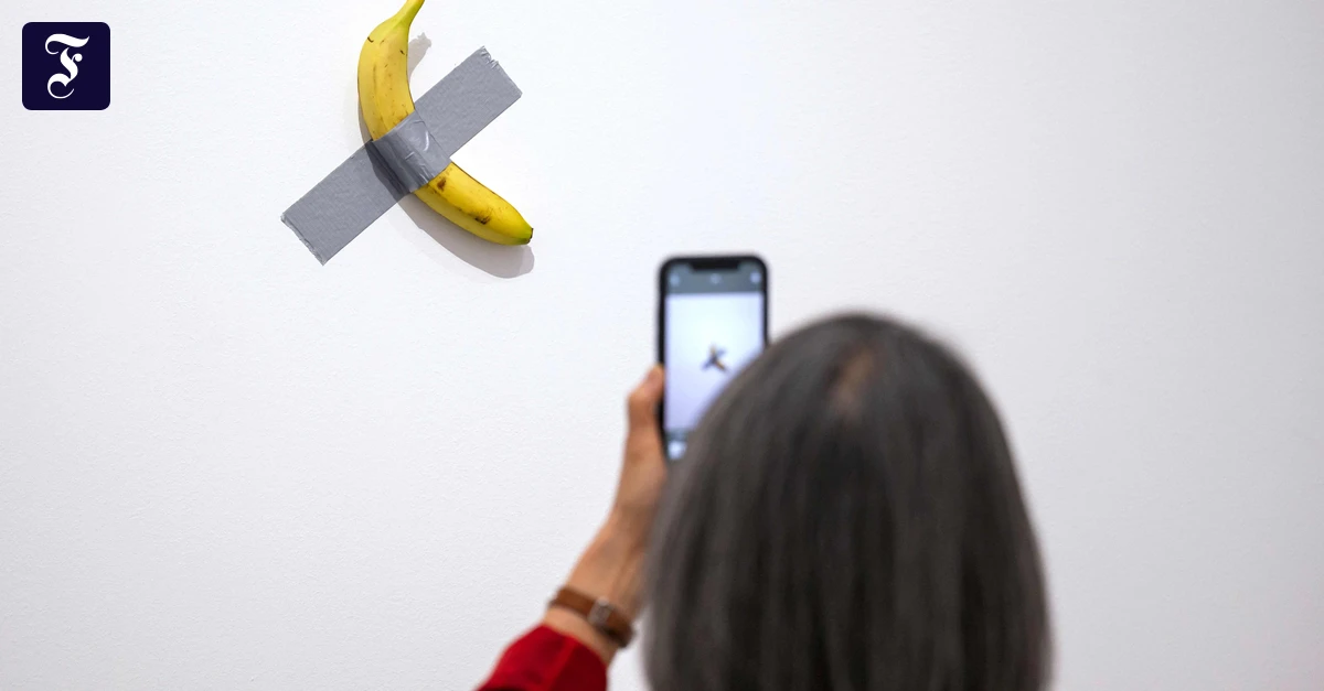 Diebstahl in Metz: Teuerste Banane der Welt gestohlen