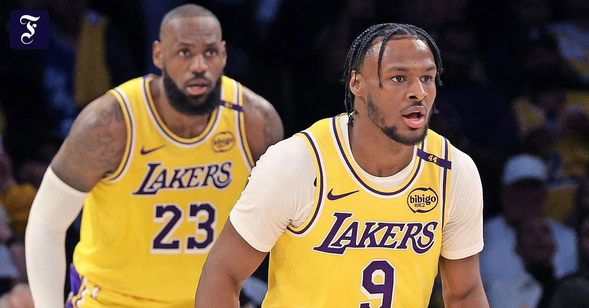 LeBron and Bronny James: A Father-Son Legacy in the NBA Playoffs