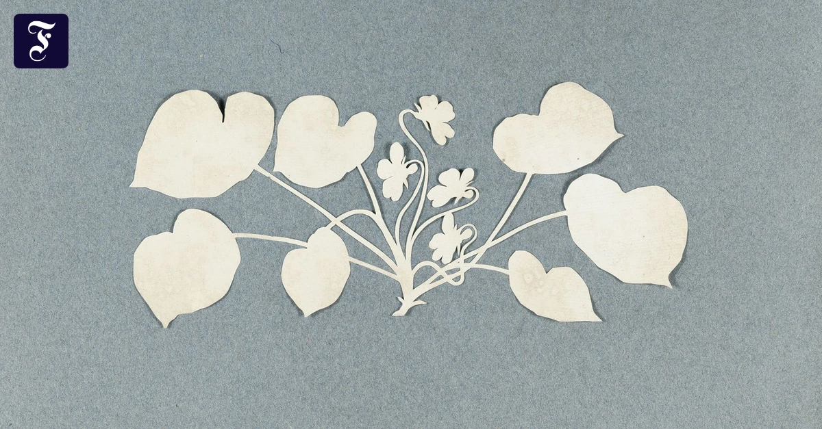 Kunstankauf in Weimar: Unbekannte Scherenschnitte von Runge erworben