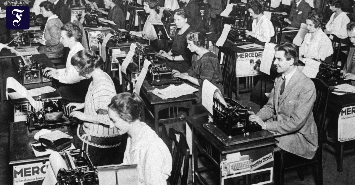 Geschichte-der-Schreibmaschine-Kulturkampf-zwischen-Handschrift-und-Tastatur